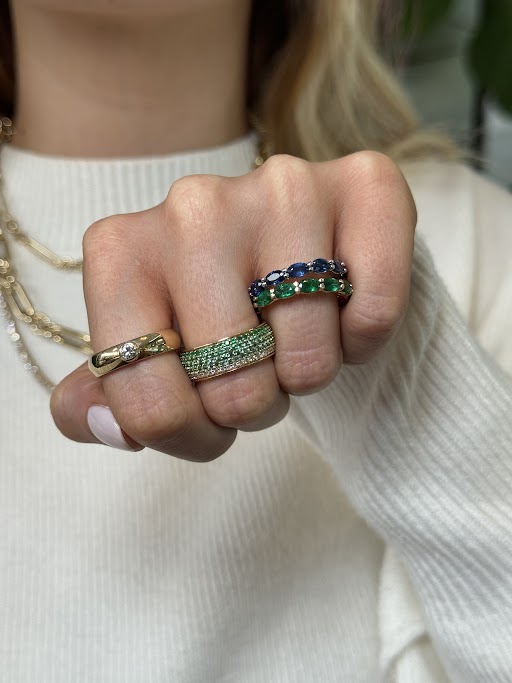 Ombré Emerald Ring - VAULT SALE