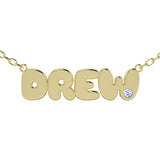 Bubble Name Necklace