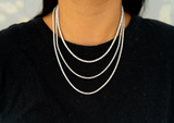16" Classic Tennis Necklace
