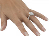 5.39ct Oval Solitaire with Pave Shank